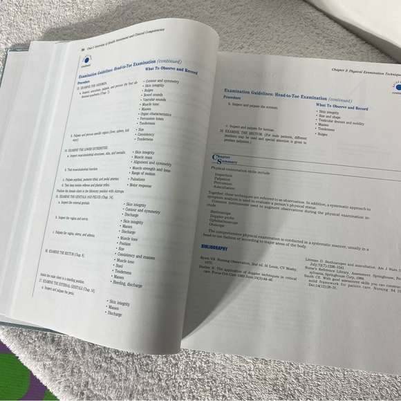 Vintage Health Assessment: A Nursing Approach Text Book - Picture 11 of 16